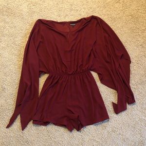 Express Long Sleeve Romper